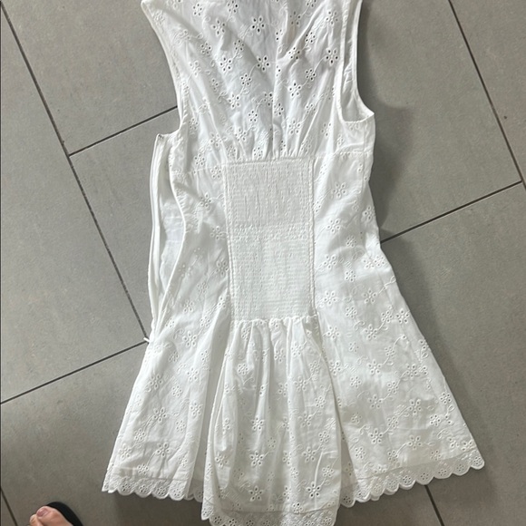 Frankie's Bikinis White Mini Dress - Picture 3 of 6